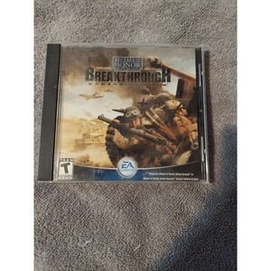 Medal‎ of Honor Breakthrough PC Game Expansion Pack EA Games Vintage